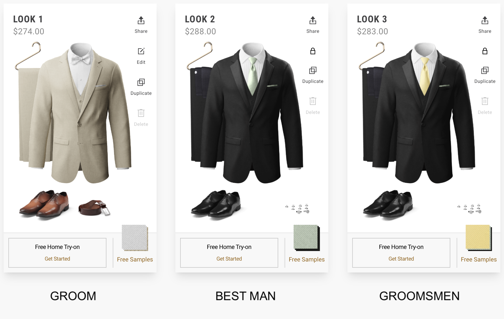 Groomsmen outfit inspiration